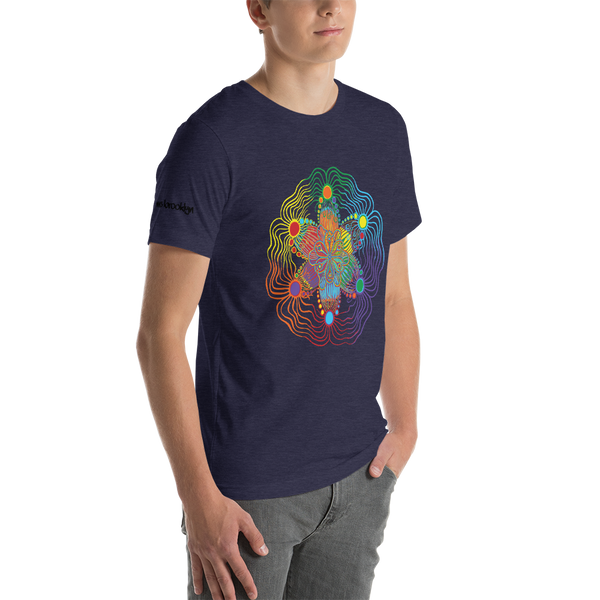 Rainbow Design Short-Sleeve Unisex T-Shirt - Sand Vandal