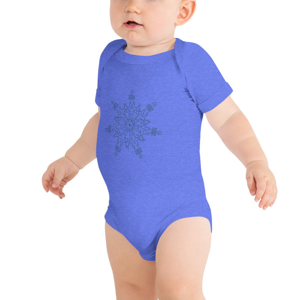 Baby Onesie Snowflake - Sand Vandal