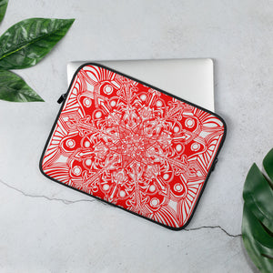 Red - Laptop Sleeve - Sand Vandal