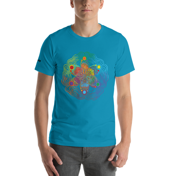 Rainbow Design Short-Sleeve Unisex T-Shirt - Sand Vandal