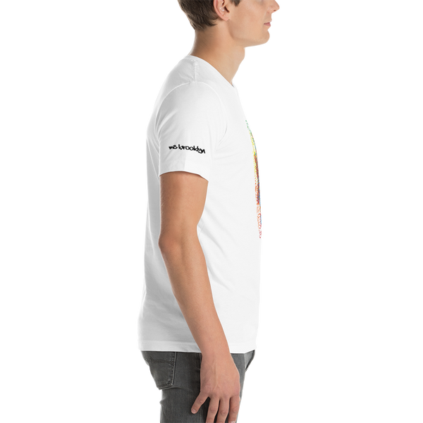 Rainbow Design Short-Sleeve Unisex T-Shirt - Sand Vandal