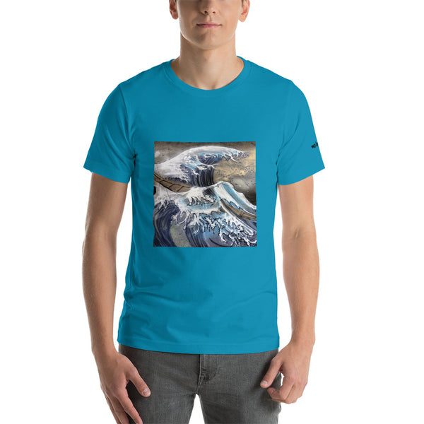 Blue Wave Short-Sleeve Unisex T-Shirt - Sand Vandal