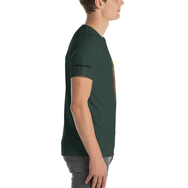 Rainbow Design Short-Sleeve Unisex T-Shirt - Sand Vandal