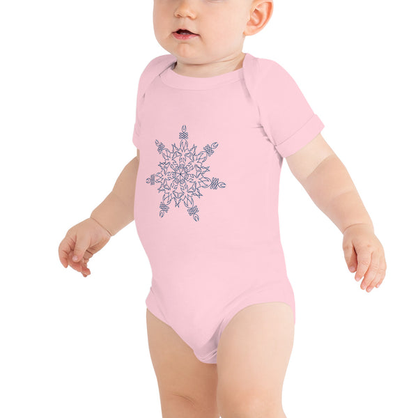 Baby Onesie Snowflake - Sand Vandal