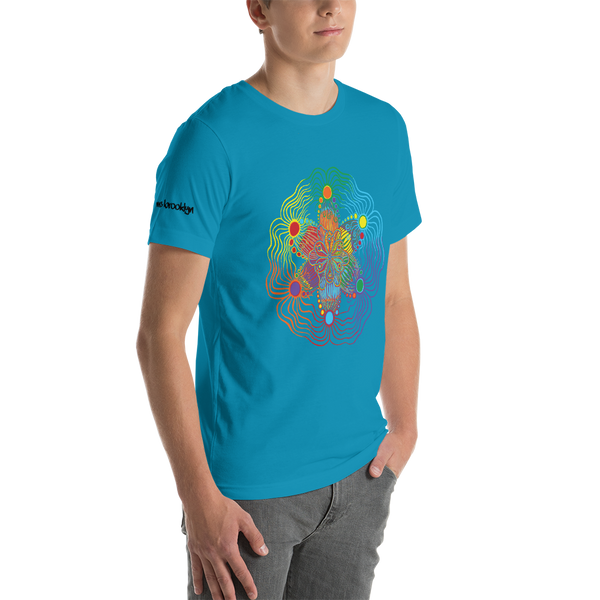 Rainbow Design Short-Sleeve Unisex T-Shirt - Sand Vandal