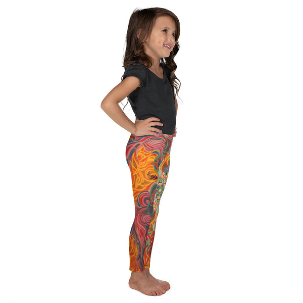 Fire Design - Kid's Leggings - Sand Vandal