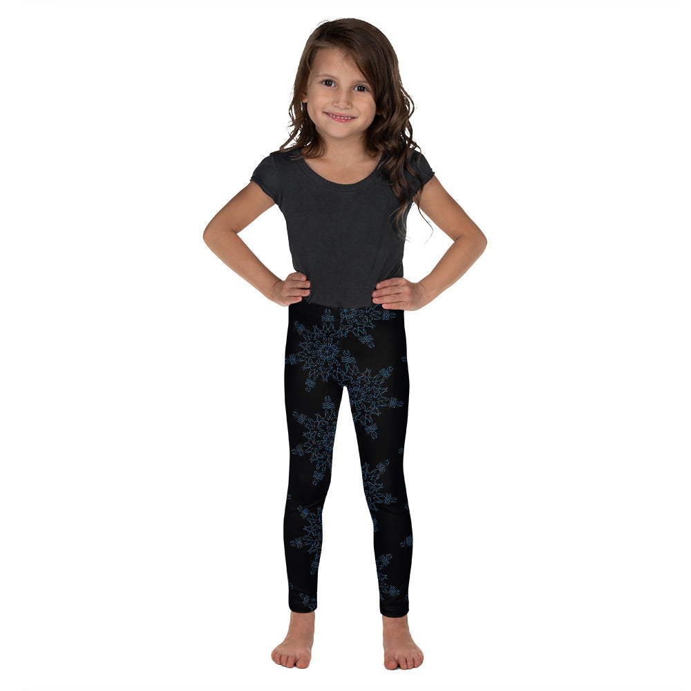 Kid's Leggings Snowflake - Sand Vandal