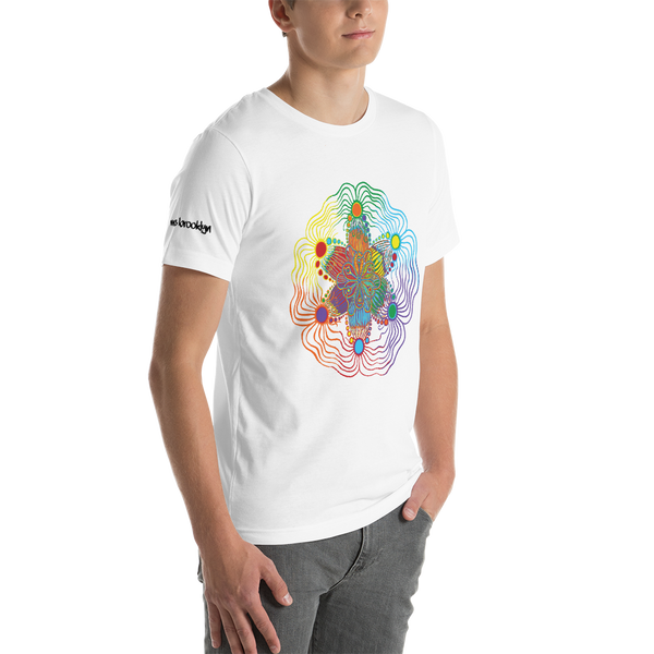 Rainbow Design Short-Sleeve Unisex T-Shirt - Sand Vandal