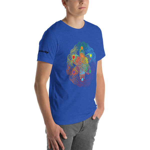 Rainbow Design Short-Sleeve Unisex T-Shirt - Sand Vandal