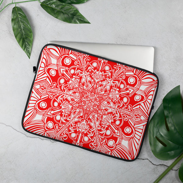 Red - Laptop Sleeve - Sand Vandal