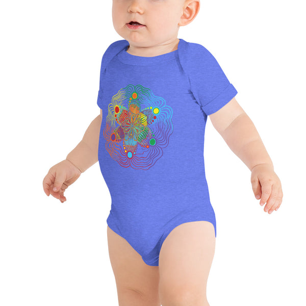 Rainbow - Baby Cotton One Piece - Sand Vandal