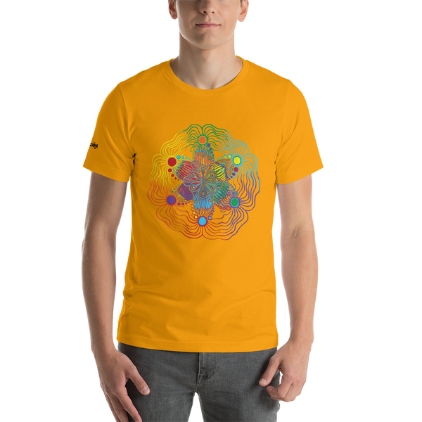 Rainbow Design Short-Sleeve Unisex T-Shirt - Sand Vandal