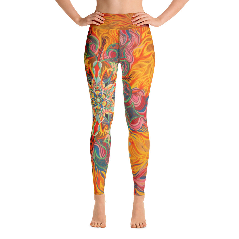 Yoga Leggings - Sand Vandal