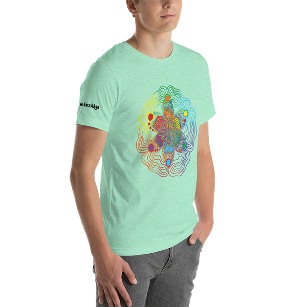 Rainbow Design Short-Sleeve Unisex T-Shirt - Sand Vandal