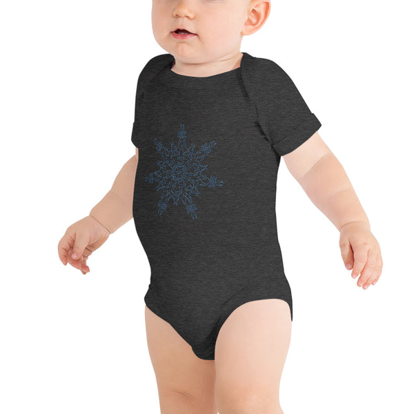 Baby Onesie Snowflake - Sand Vandal