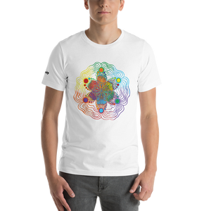 Rainbow Design Short-Sleeve Unisex T-Shirt - Sand Vandal