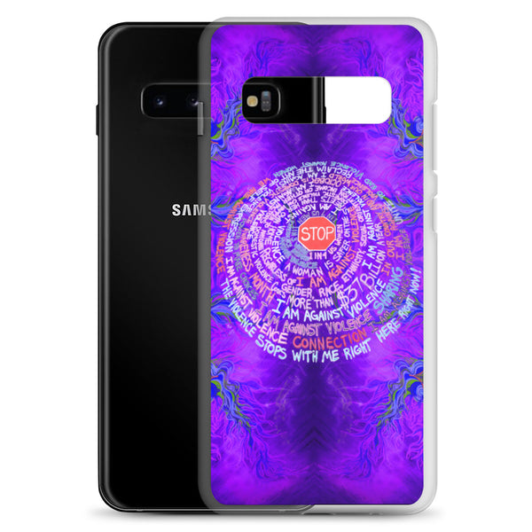 Violence Stops With Me! Samsung Case - Sand Vandal