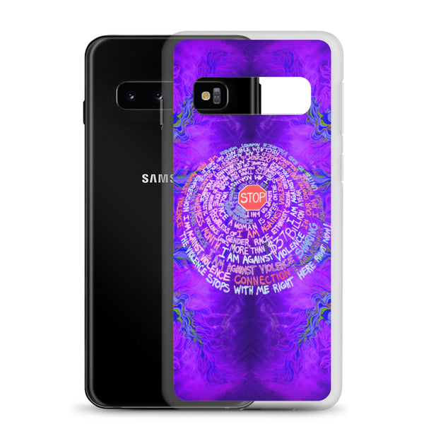 Violence Stops With Me! Samsung Case - Sand Vandal