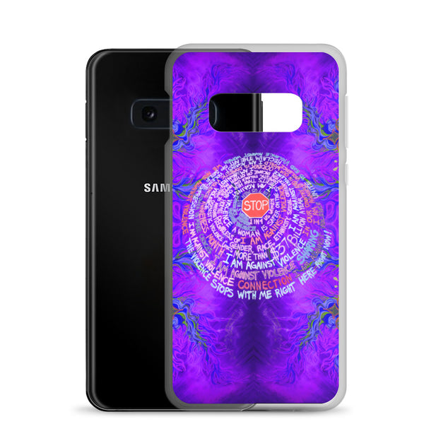 Violence Stops With Me! Samsung Case - Sand Vandal