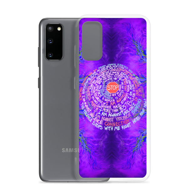 Violence Stops With Me! Samsung Case - Sand Vandal